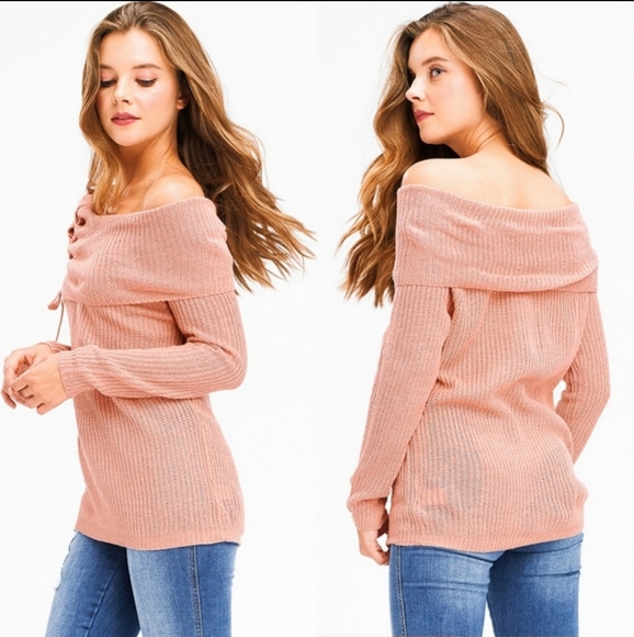 HP Off Shoulder Sweater - Picture 6 of 7